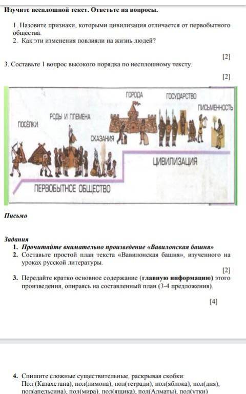 Вавилонская башня. Вначале населяющие землю люди говорили на одном языке, и все друг друга понимали.