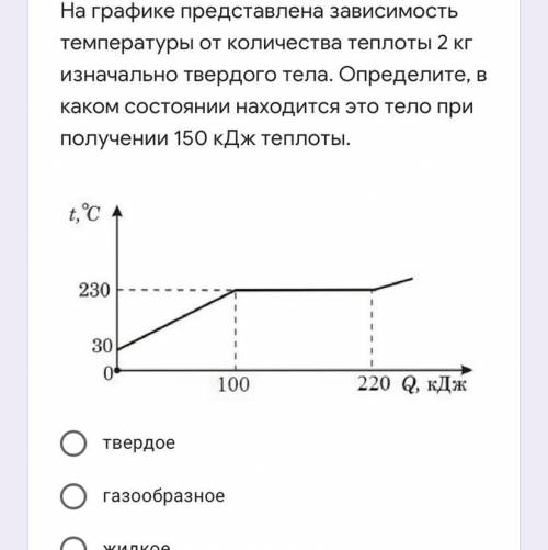 Ещё один вариант ответа твёрдое и жидкое