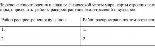 На острове сопоставления и анализа физической карты мира, карты строения земной коры, определить рай