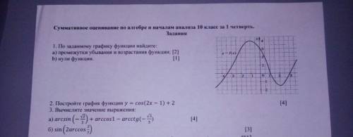 соч по алгебре 10 класс ЕМН