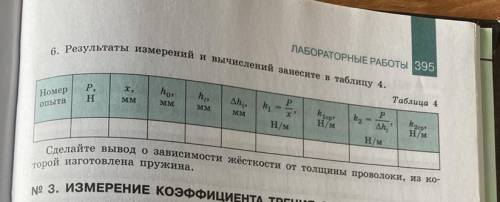 измерение жесткости пружины лабораторная работа