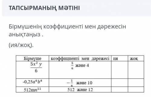 Алгебра 7класс тжб кто знает