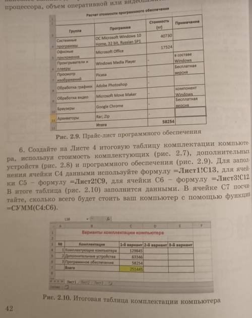 информатика таблица. сфоткайте с компа готовое задание​ (номер 6)