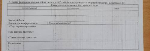 Қазақ революциясынан кейінгі кезеңдегі Ресейдің қоғамдық-саяси өмірдегі жағдайын сипаттаңыз