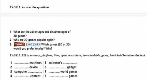 Задания 3 по тексту)) Решите 3 и 5 задание и + еще 2 задания.
