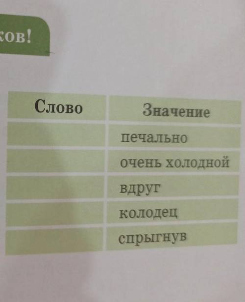 Сыщиков! СловоЗначениепечальноочень холоднойРусский язык постоянноменяется, одни слова устаре-вают,