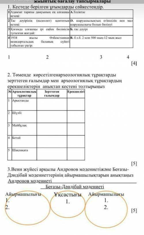 Помагите қазақ тарихы5класс​