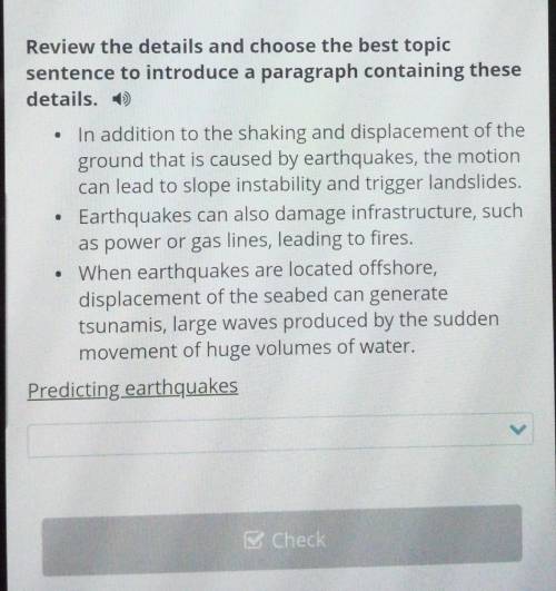 с английским ответы:Tsunami is a devastating natural hazard.Secondary effects of earthquakes.Factors