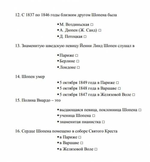 ооочень биография Шопена ( ) ​