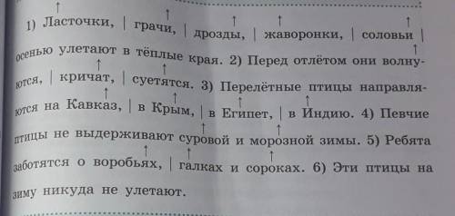 Задание: над каждым словом подписать чем оно выражено и подчеркнуть например как дополнение, обстоят