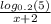 \frac{ log_{0.2}(5) }{x + 2}