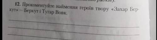 Прокоментуйте наймення героїв твору Захар Беркут - Беркут і Т угар Вовк​