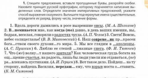 Назовите принцип русской орфографии, которому подчиняется написанные выделенные слова​