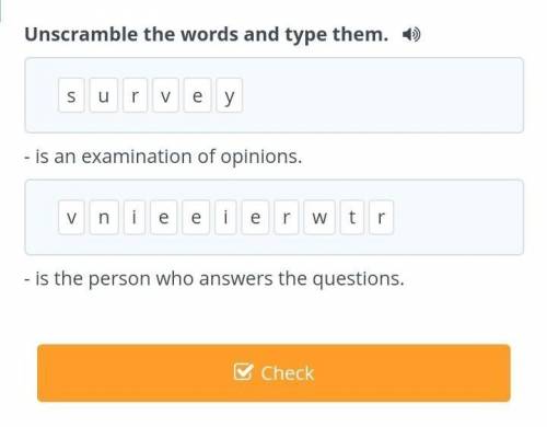 Unscramble the words and type them.Көмек ​