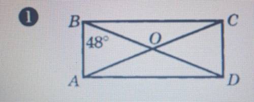 Дано:ABCD прямоугольник;ZABD = 48°.Найти: 2COD, 2CAD.​