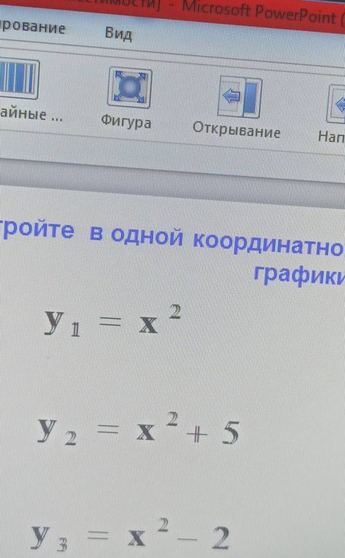 Ребят Молюпостройте в одной координатной плоскости графики функций​