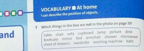 Winch things in the box are not in photo on page 19 памагите​