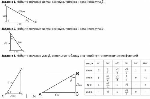 с синусом,косинуса,тангенса и котагенса​