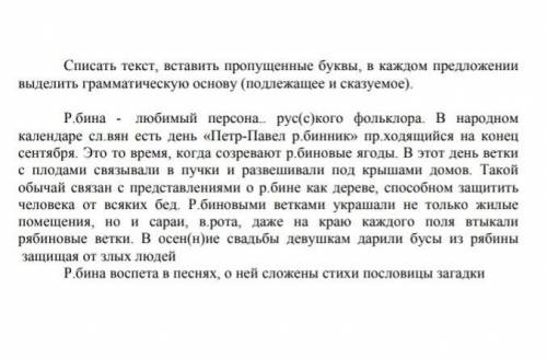 В каждом предложении выделить грамматическую основу (подлежащее и сказуемое)​