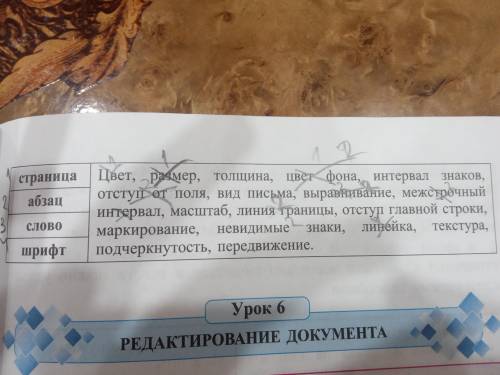 В левом столбце переставьте слова так, чтобы они соответствовали правому