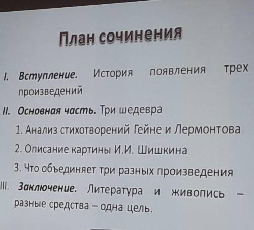 и не надо списанную работу кидать) напишите сочинение по плану​