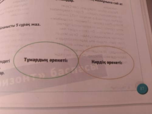 Задание:напишите что делала Томирис или Кир в тексте.