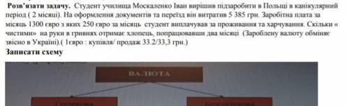 кономіка задача студент поїхав до Польщі на заробітки