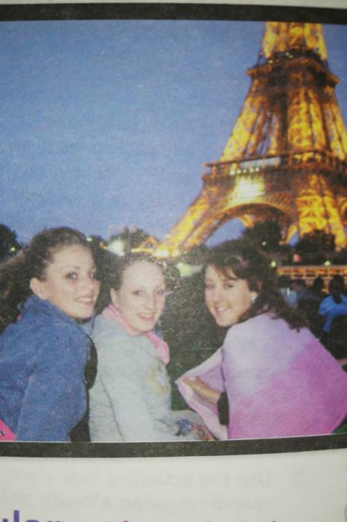 1 Work with a partner. Look at the photo of some teenagers on a school trip in Paris. What kind ofth