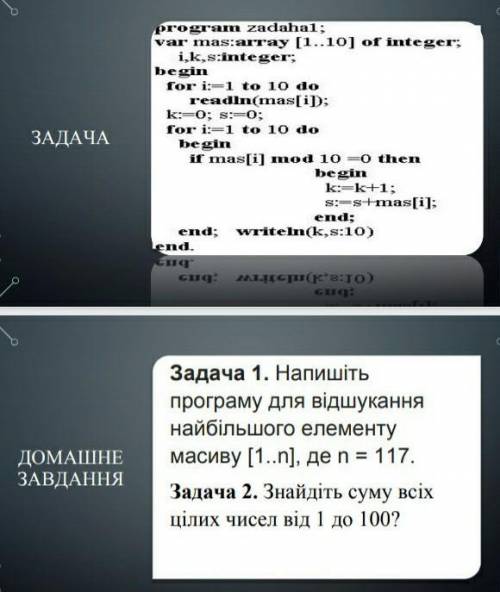 Знайдіть суму всіх цілих чисел від 1 до 100 в abcpascal задание вроде как изи​