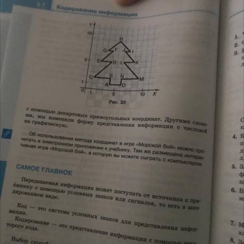 Информационные Технологии На клетчатом листке бумаги точками нарисовать рисунок (не менее 10 точек)