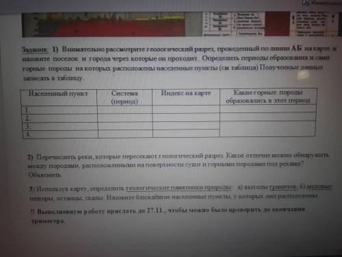 Задание Вверху задание а внизу карта по которой нужно работать . ДО 25.11.20 ПАМАГИТ