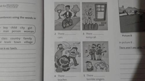 What's the problem? Complete the sentences with's, isn't, are or aren't and a, some or any.