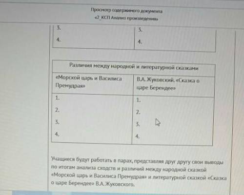 сказка Жуковского Сказка о царе Берендее...и русс.народ.сказка Морской царь и Василиса Премудрая