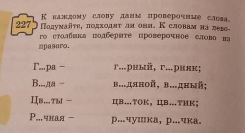 упражнение № 227, я знаю прост времени нету, ​