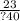 \frac{23}{?40}