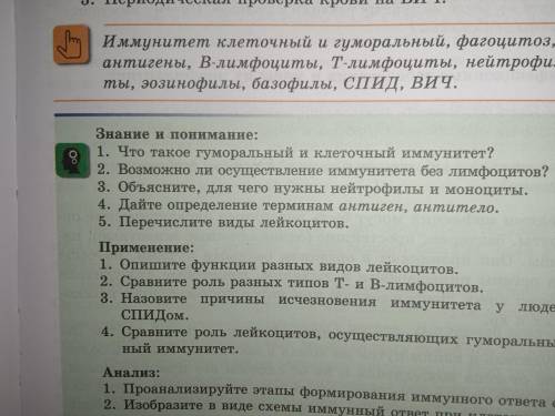 Знание и понимание 1-5