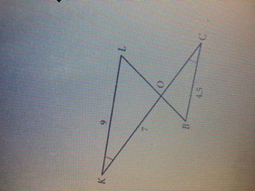 Дано: BCO и KOL, BC||KL. Вычисли: BO.