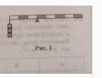 Однорідний важіль (рис 1) перебуває в рівновазі. Визначте масу М важеля, якщо маса кожного тягарця m