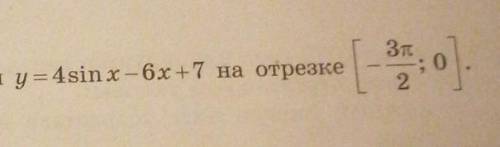 Найдите наименьшее значение функции... ​