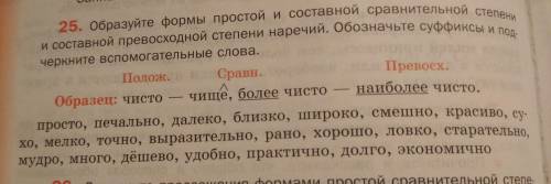 Номер 25, страница 170, часть 1, глава Шмелёва 7 класс