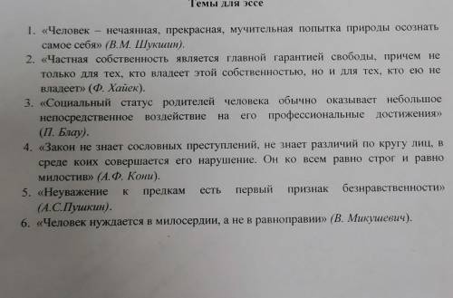 написать эссэ по 5 пункту, не менее 100 слов​