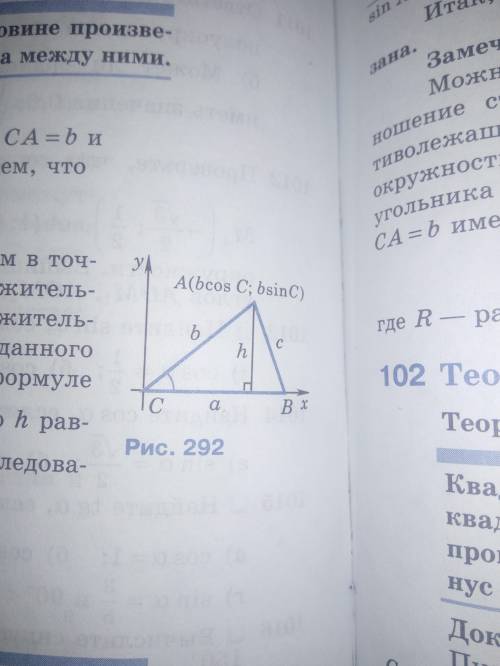 Откуда перед cos и sin появилось b?