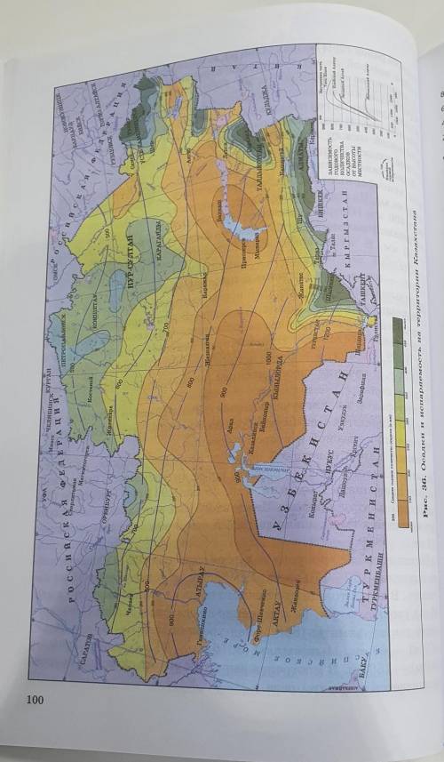 Пользуясь картами атласа\ картой на странице учебника 100, вычисли коэффициент увлажнения города Пав