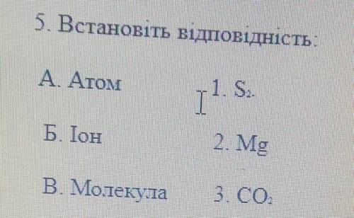 Встановіть відповідність