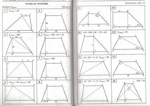 №11, 12, 16. Подробно расписывать необязательно