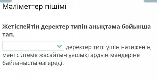 Жетіспейтін деректер типін анықтама бойынша тап:Формуда,сан,мәтін,күн,диапазон.​