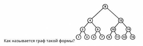 Как называется граф такой формы?