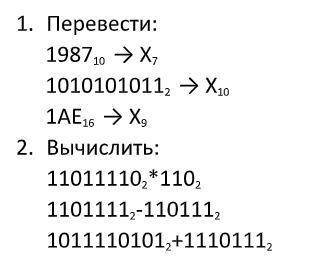 Самостоятельная по информатике