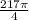 \frac{217\pi}{4}