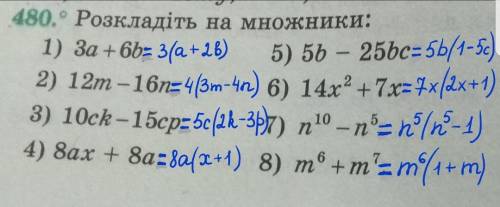 Винесіть за дужки спільний множник​